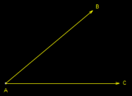 Undefined measuring angle construction