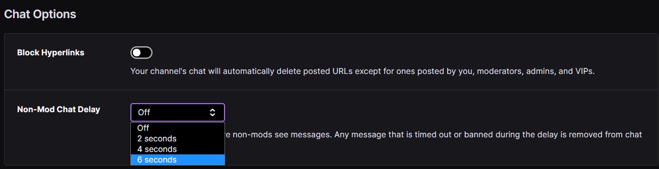 How to delete a message in Twitch