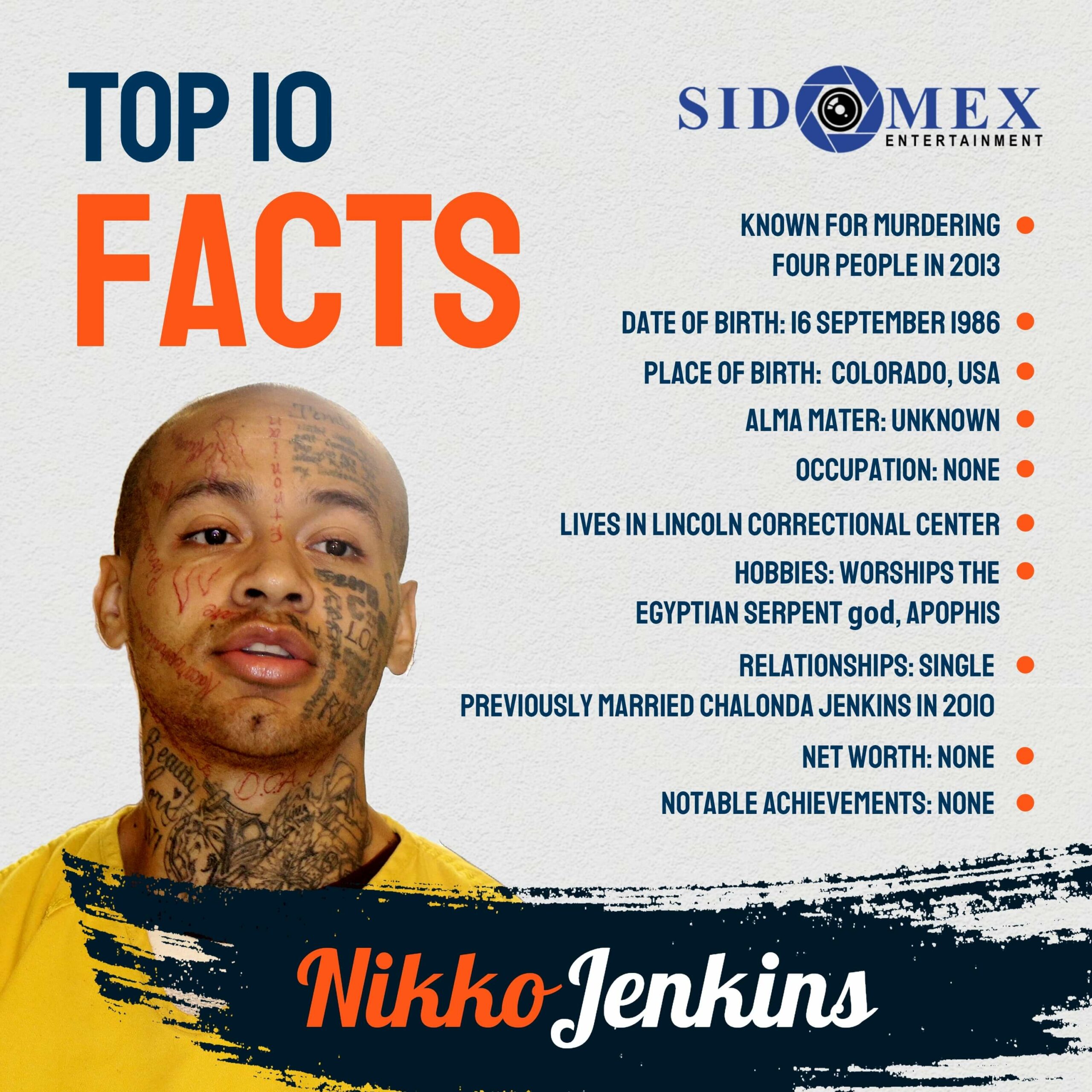 Nikko Jenkins biography: death row inmate, murdered Andrea Kruger, family and wife