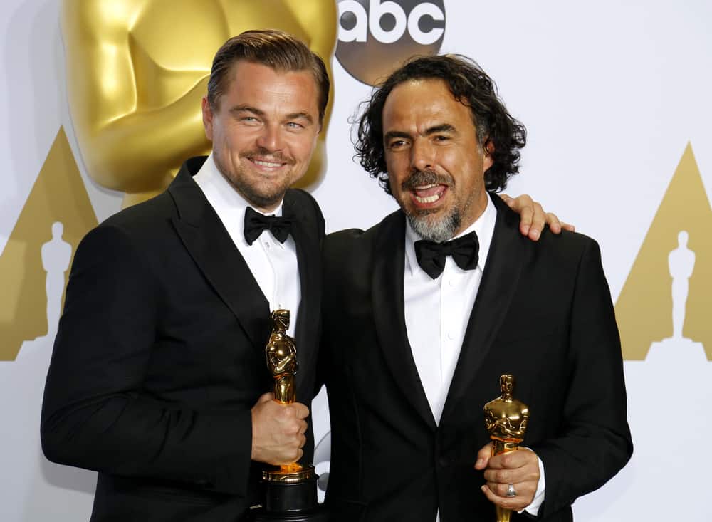 Alejandro Gonzalez Inarritu and Leonardo DiCaprio