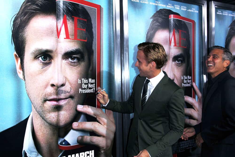 Ryan Gosling and George Clooney