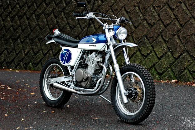 Speedtractor's Scrambler Motorcycle