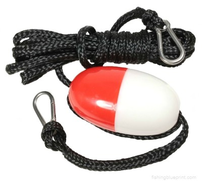 drift sock harness line with buoy