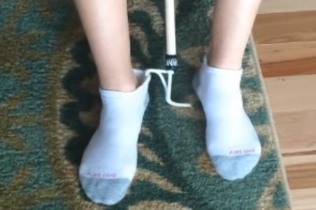 Sock-Assist sock assistive device