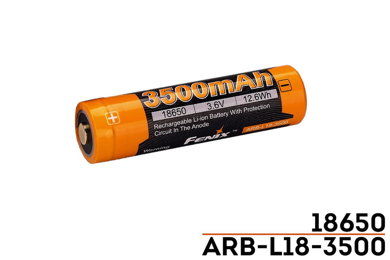 Fenix 18650 lithium-ion battery ARB-L18-3500