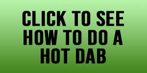 how to do a hot dab
