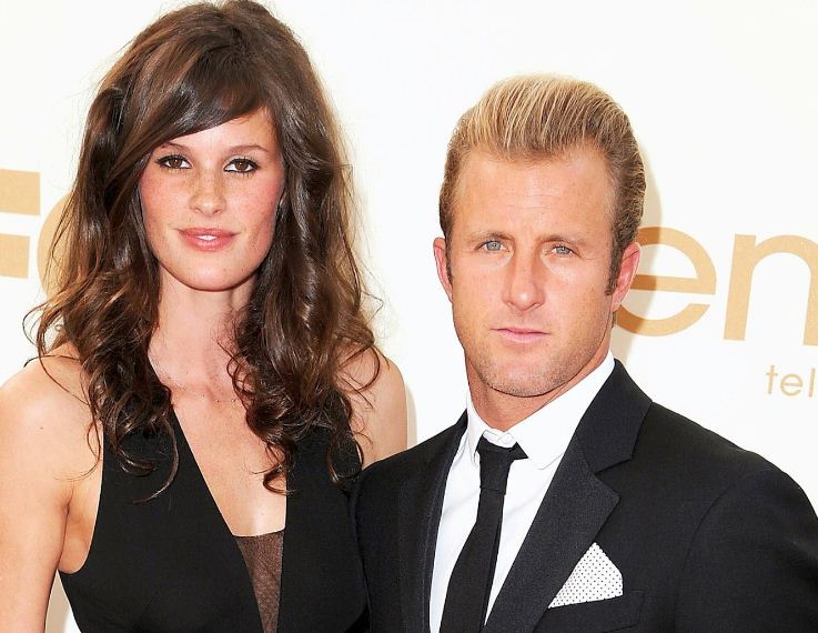 Scott Caan with partner Kacy Byxbee