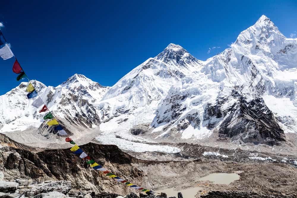 Mount Everest mountains landscape