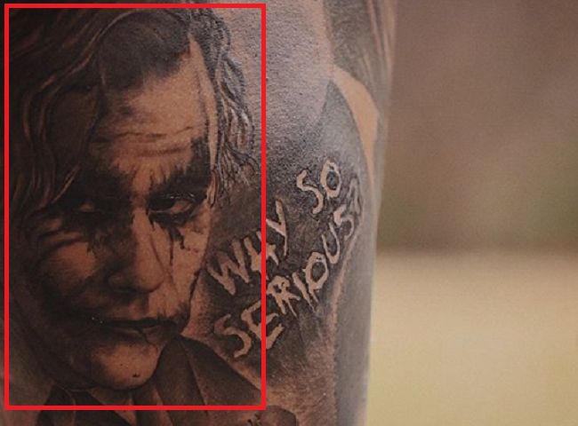 Odell Beckham Jr-Health Ledger Joker-Tattoo