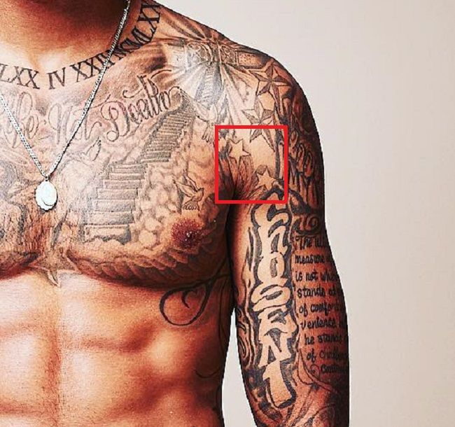 Odell Beckham Jr-Stars-Tattoo