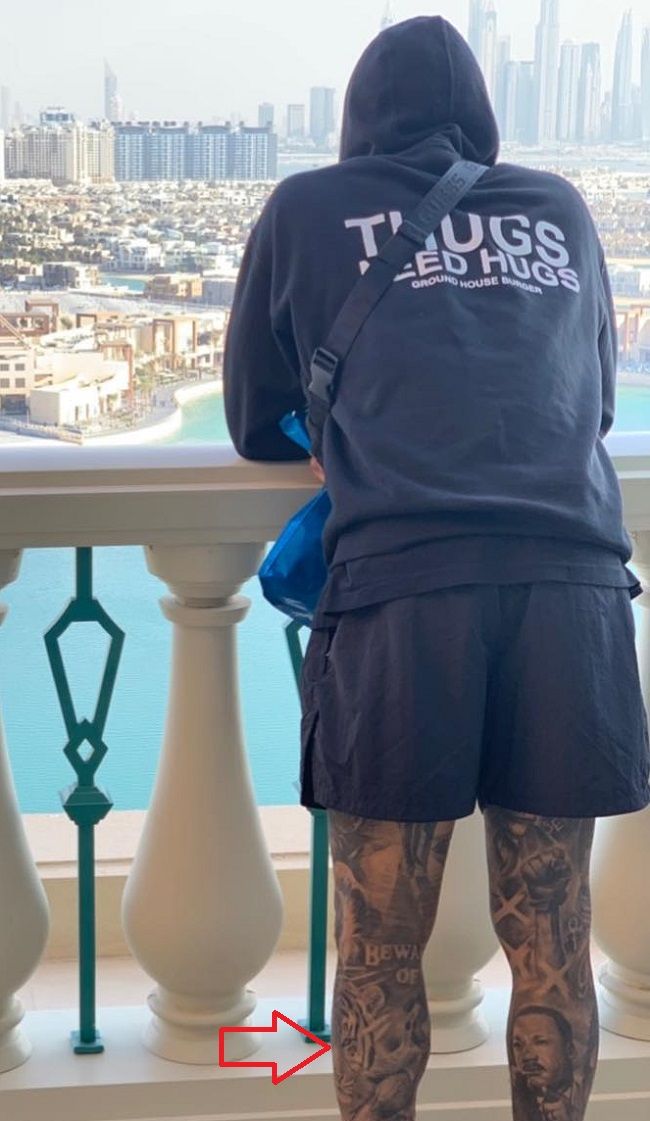 Odell Beckham Jr-Tiger-Tattoo