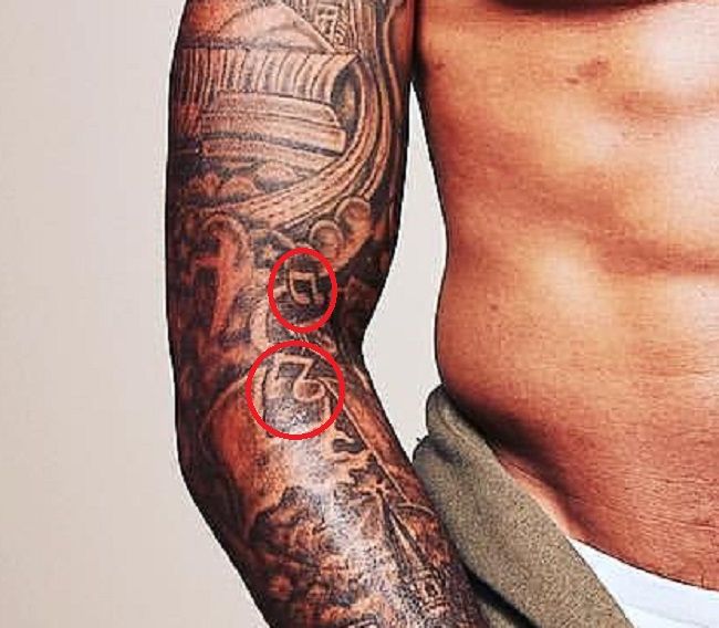 Odell Beckham Jr-MusicalNotes-Tattoo