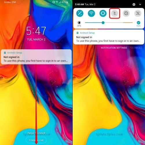 lg stylo 5 bypass lock screen