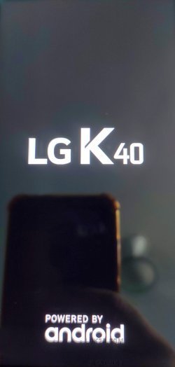 LG K40 is locked