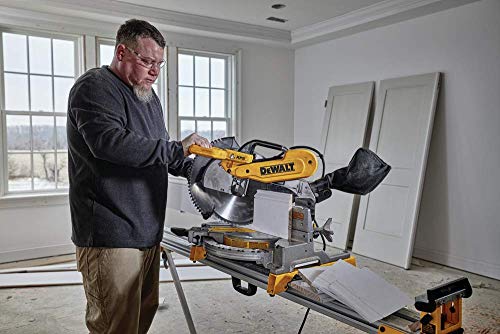 DEWALT Miter Saw, 12 inch, Double Bevel, Compound, XPS Cutline, 15 Amp (DWS716XPS)