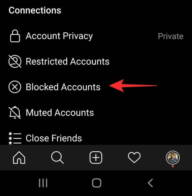 how to unblock a person on instagram 5