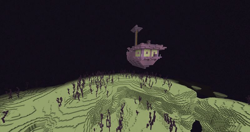 End Ship has some rare loot (Image via Minecraft Wiki)