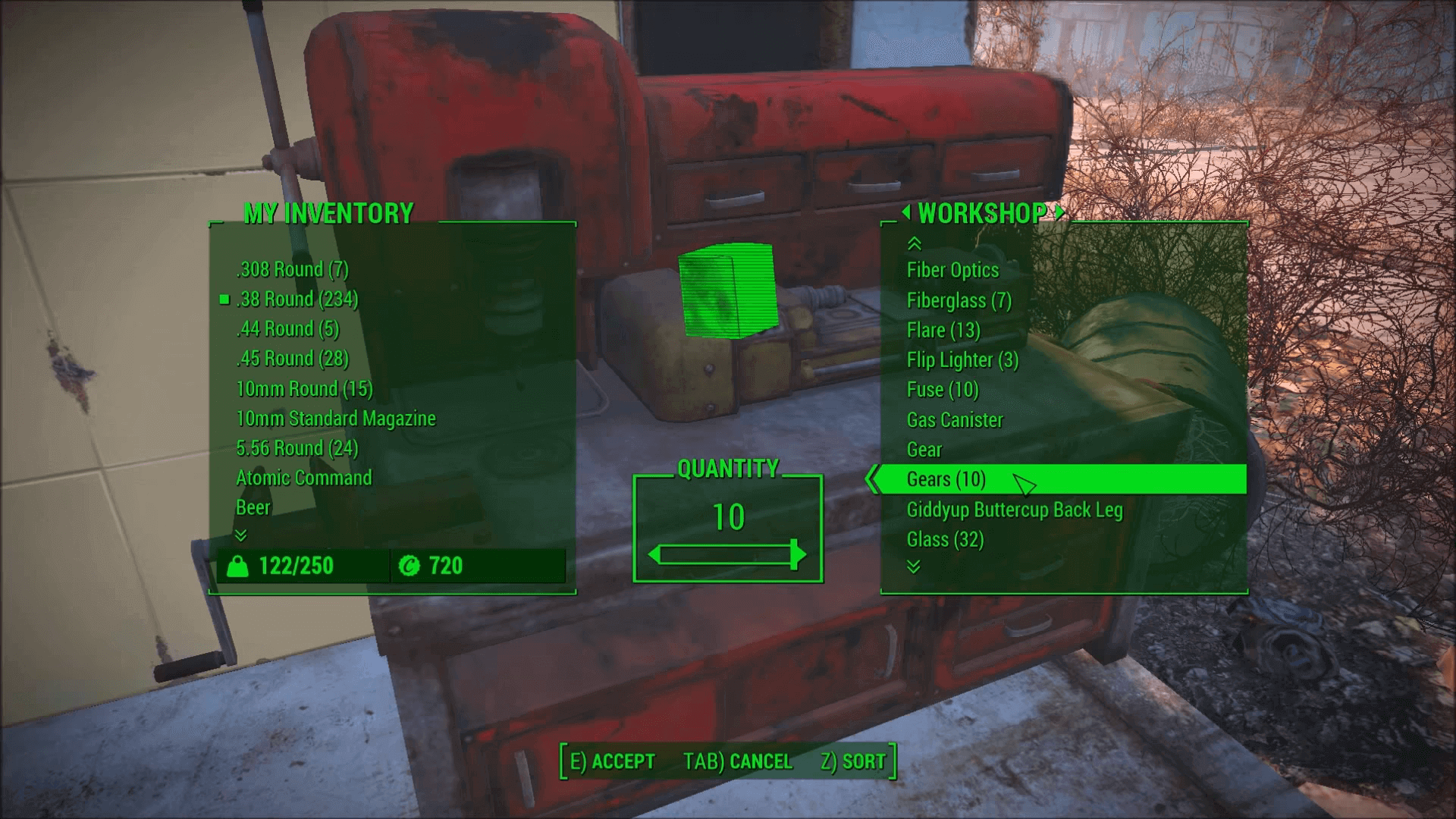 Fallout 4 Gears