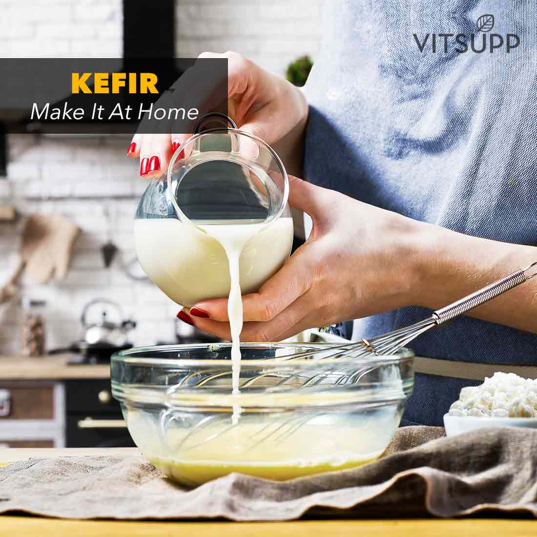 how to make kefir at home