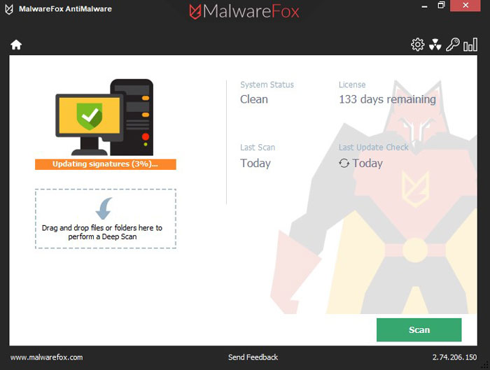 MalwareFox is Installing