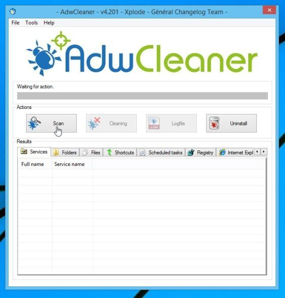 AdwCleaner removes adware
