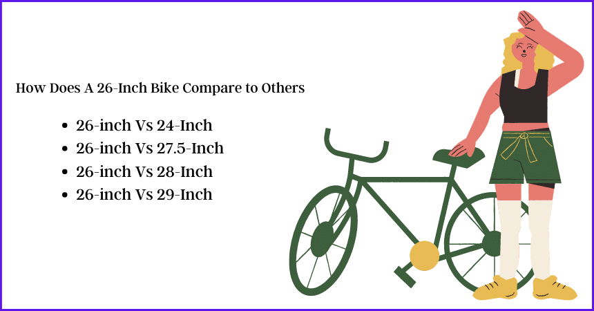 How does a 26 inch bike compare to others