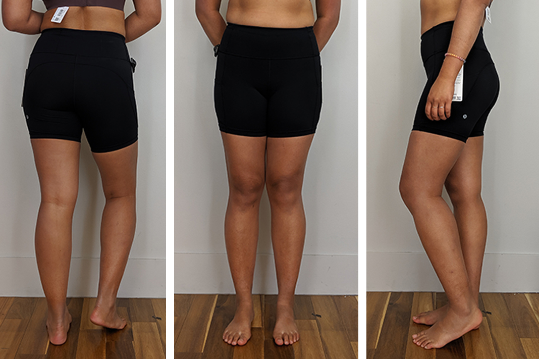 Free and quick review of lululemon 6 inch shorts