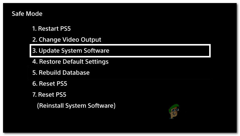 update system software 1