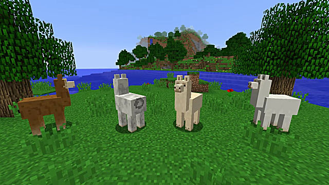 llama caravan minecraft