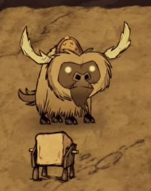 Beefalo is not hungry 5