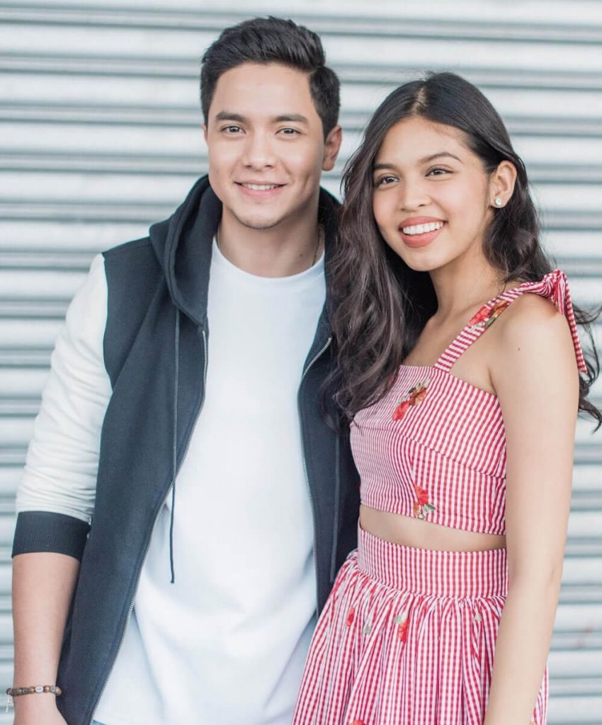 Alden Richards and his ex-girlfriend Maine Mendoza