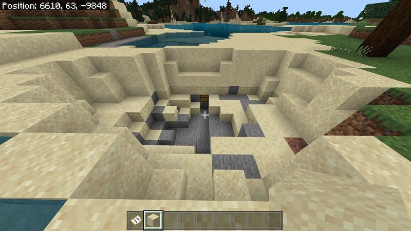 Breathing underwater using conduits Minecraft