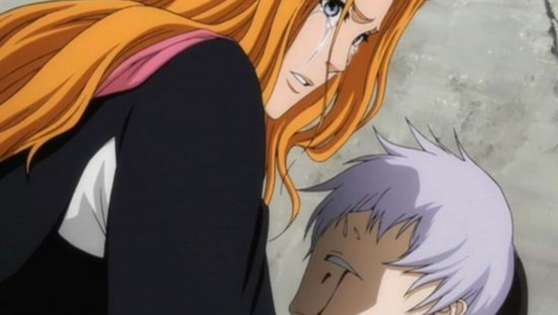 Who does Rangiku end up with in Bleach?