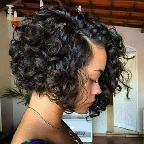 Afro kinky curls