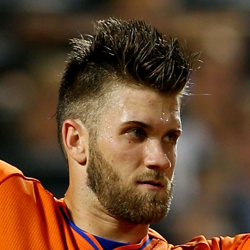 Spikes with Undercut Sides Bryce Harper Style