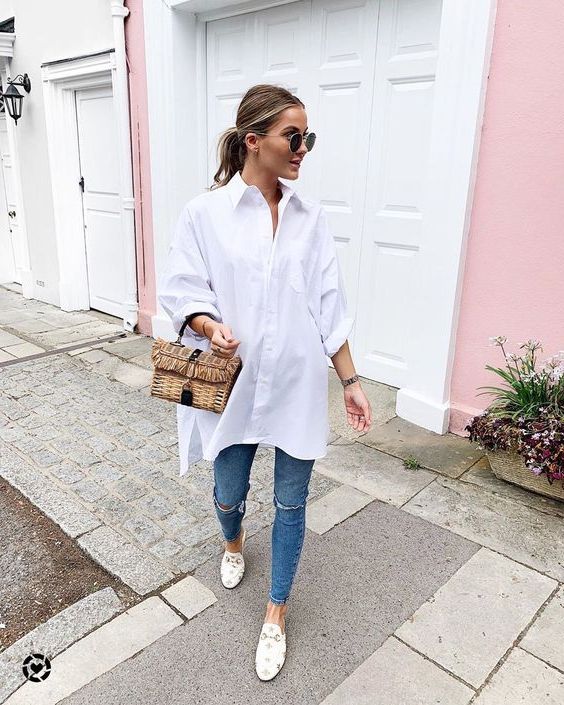 How to Wear Oversized Shirts For Women: Best Ideas To Copy 2021