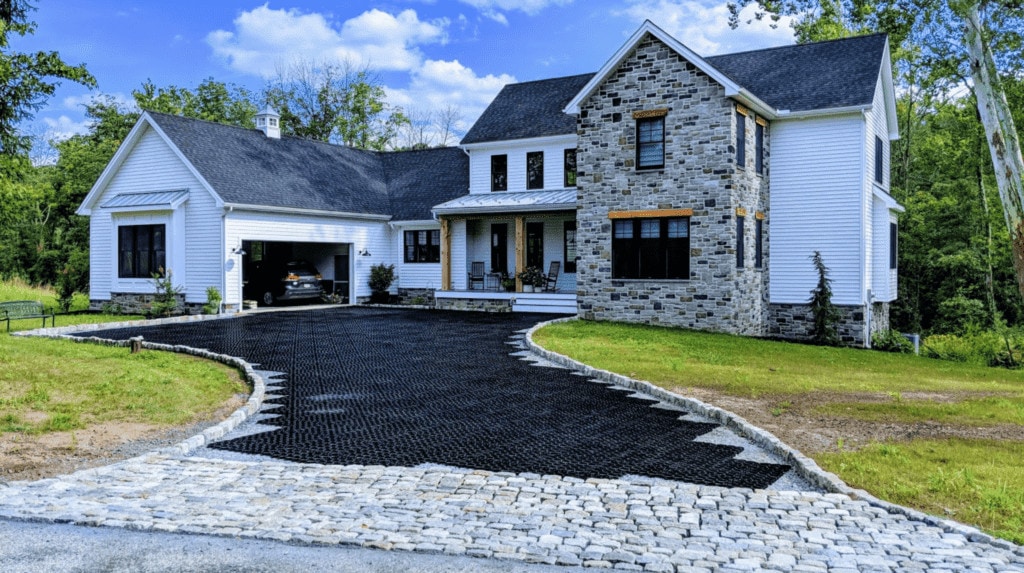 How to keep gravel in place in driveways and walkways