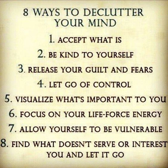 How to deal with clutter?