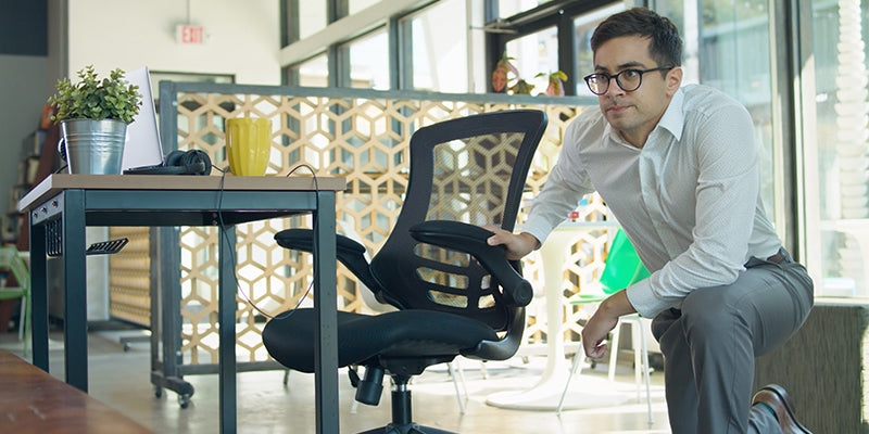 sunken office chair