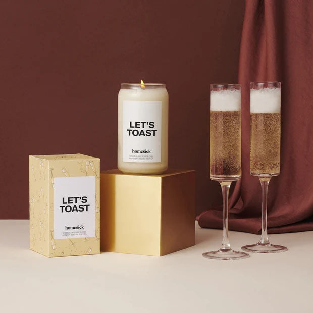let's raise a glass of homesick candles
