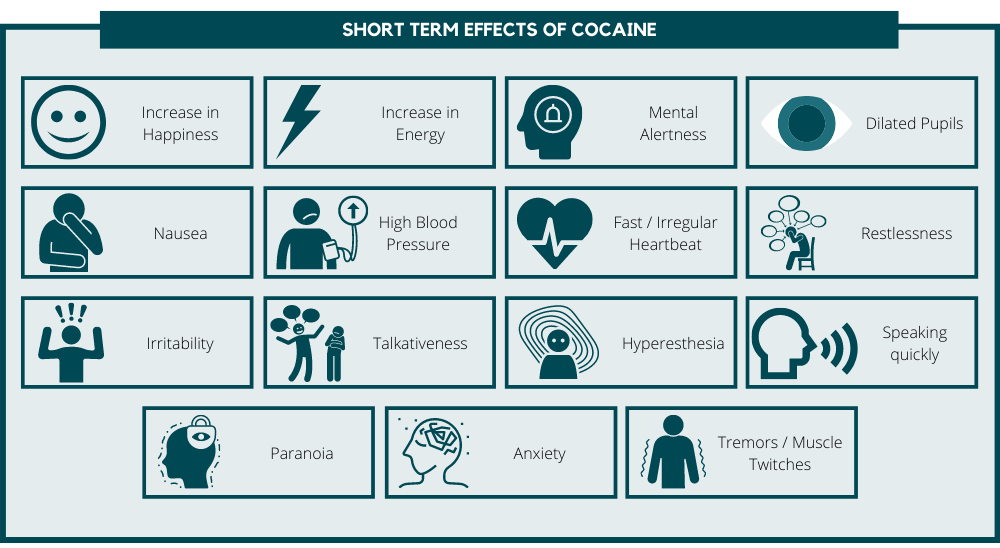 short-term effects of cocaine