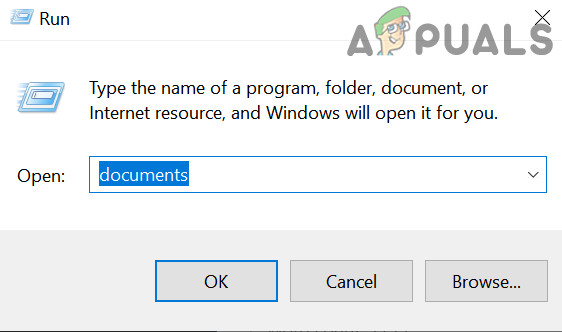 10. Open Documents Folder Through the Run Command