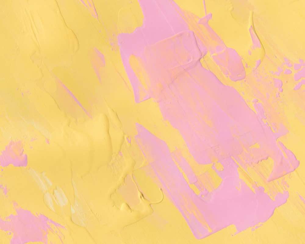 Texture painted in pink and gold