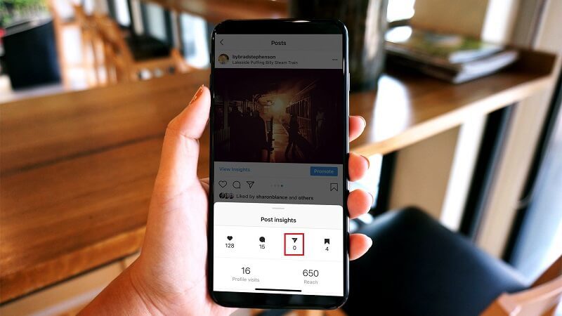 Instagram Insights to check photos shared on Instagram