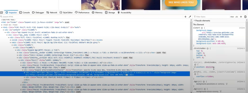 Tinder Blur Hack Desktop