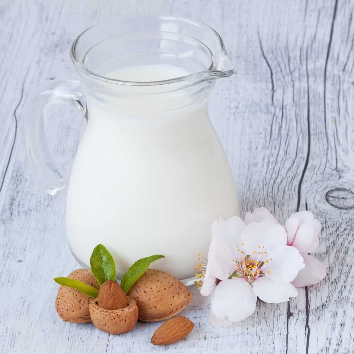 almond milk from starbucks