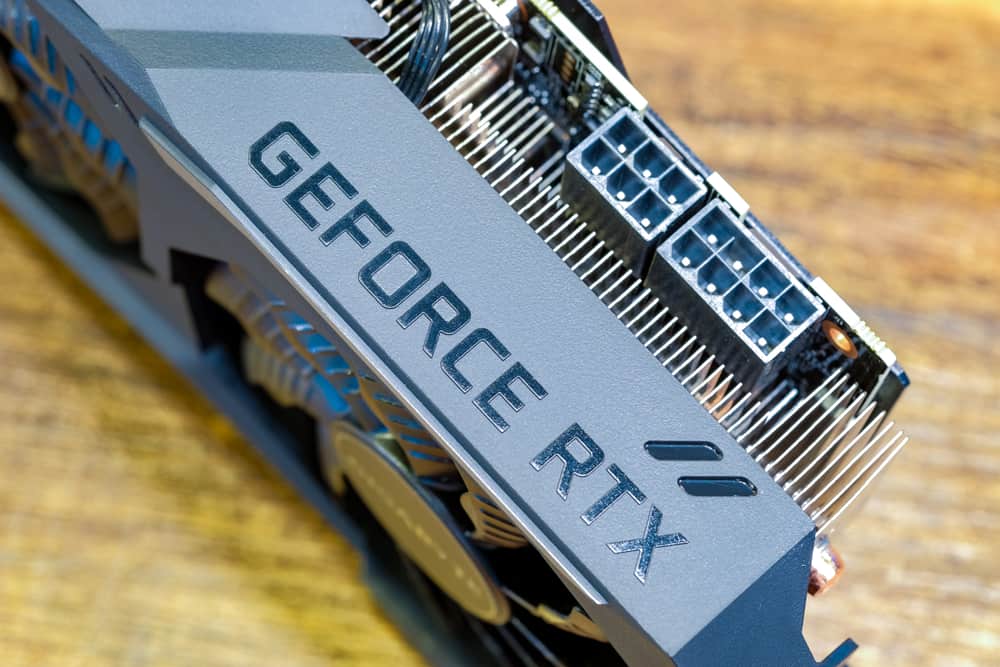 Close-up Gigabyte GeForce RTX 2080 Gaming OC