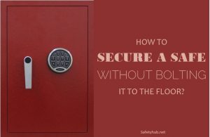 How to protect the safe without screwing down to the 1st floor