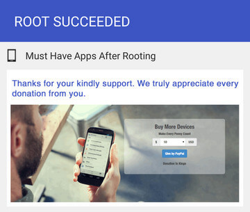 Kingo Root Apk Root successfully