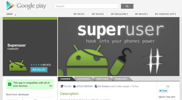 Nexus 4 Root Super User